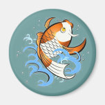 Koi Refrigerator Magnet