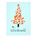 KOI to the world Christmas party  Invitation