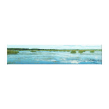 Kokemaki River Delta in Halssi Meri Pori Finland Gallery Wrapped Canvas
