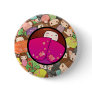 Kokeshi Doll Button