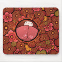Kokeshi Doll Mousepad