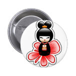 kokeshi-mickey-sfondo-t pinback button