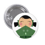 Kokeshi Star Close Up Pin 02