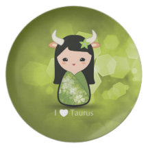 Kokeshi Taurus Plate