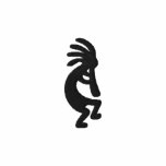 Kokopelli Embroidered Shirt