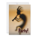 Kokopelli Funny Party Invitation