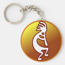 Kokopelli Key Chain