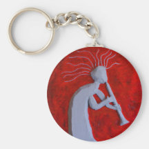 Kokopelli Keychain