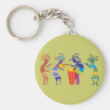 Kokopelli Keychains