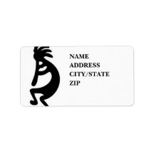 'Kokopelli' Personalized Address Labels