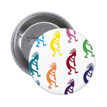kokopelli Products & Designs! Pinback Buttons