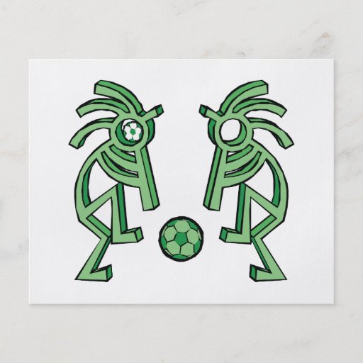 kokopelli soccer design flyer