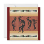 Kokopelli Tribal Invitation Designs