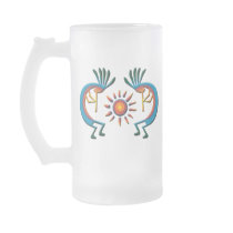 Kokopelli with Sun Southwest Mug