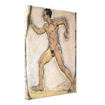 Koloman Moser - Der Wanderer Stretched Canvas Prints