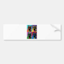 Kolorful "Kriss" Bumper Sticker
