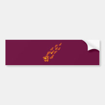 Komet Sternschnuppe comet shooting star Auto Sticker