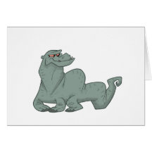 Komodo Dragon Greeting Cards