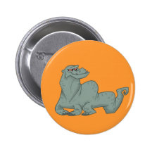 Komodo Dragon Pinback Buttons