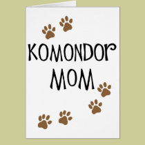 Komondor Mom cards