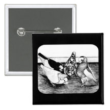 Komorner Tumbler Quartet Pinback Button