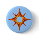 Kompassrose compass rose anstecknadelbutton