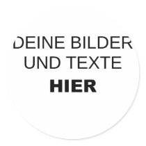 Komplett selbst gestalten runde aufkleber