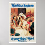 Konditorei Cafe Vintage Food Ad Art Print
