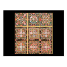 Kongokai Mandala Post Cards