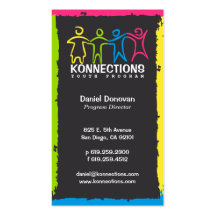 Konnections Youth Program Nonprofit Business Card