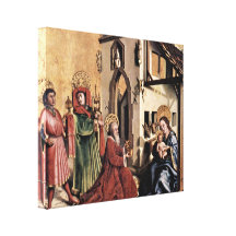 Konrad Witz - Adoration of the Magi Gallery Wrapped Canvas