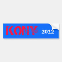 Kony 2012 Bumper Sticker