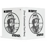 Kony 2012 Joseph Kony Target Crosshairs Binders