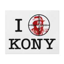 Kony 2012 Joseph Kony Target Crosshairs Flyers