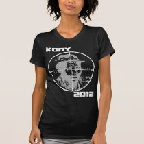 Kony 2012 Joseph Kony Target Crosshairs t-shirts