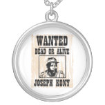 Kony 2012 Joseph Kony Wanted Poster Pendant