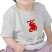 Kony 2012. Make Invisible Children Visible. Now. Tshirt