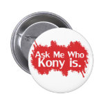 Kony 2012 pinback button