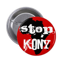 Kony 2012 pinback buttons