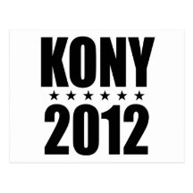 Kony 2012 post card