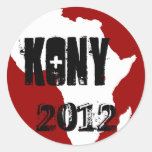 Kony 2012 round stickers
