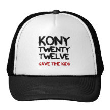 Kony 2012 - "Save the Kids"   Shirt Hats