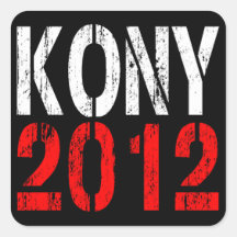 KONY 2012 STICKER