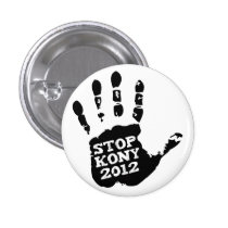 Kony 2012 Stop Joseph Kony Hand buttons