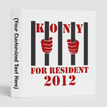 Kony 2012 Stop Joseph Kony Prison binders