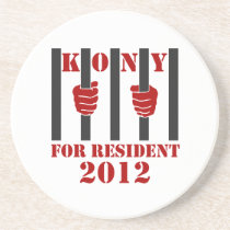 Kony 2012 Stop Joseph Kony Prison coasters