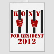 Kony 2012 Stop Joseph Kony Prison cards