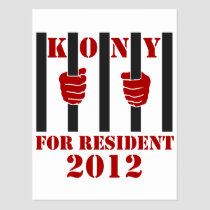 Kony 2012 Stop Joseph Kony Prison postcards