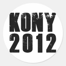 Kony 2012 Stop Joseph Kony Round Stickers