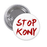 Kony 2012 Stop Red Bloody Joseph Kony Pins
